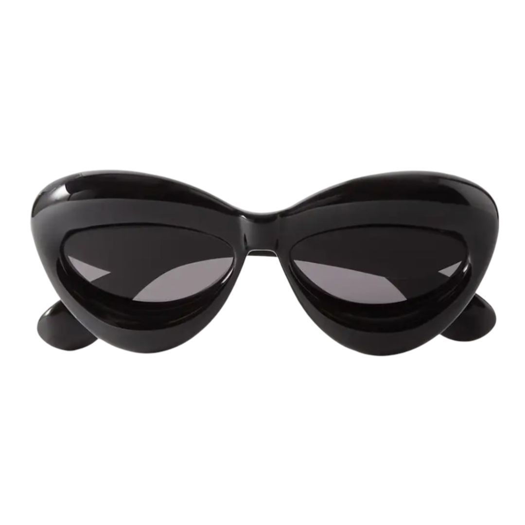 LOEWE EYEWEAR Inflated cat-eye acetate sunglasses