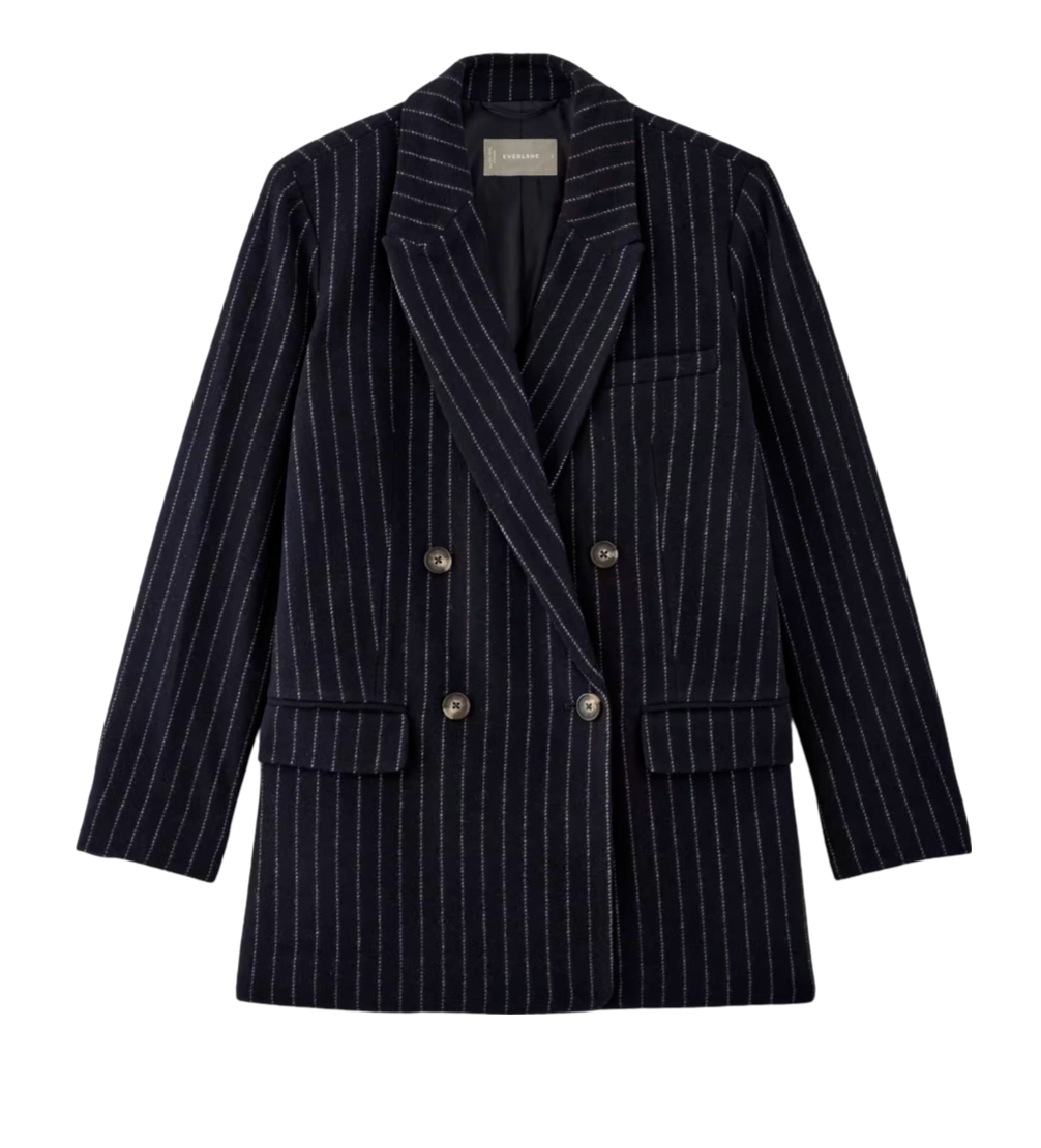 Everlane The ReWool® Double-Breasted Blazer