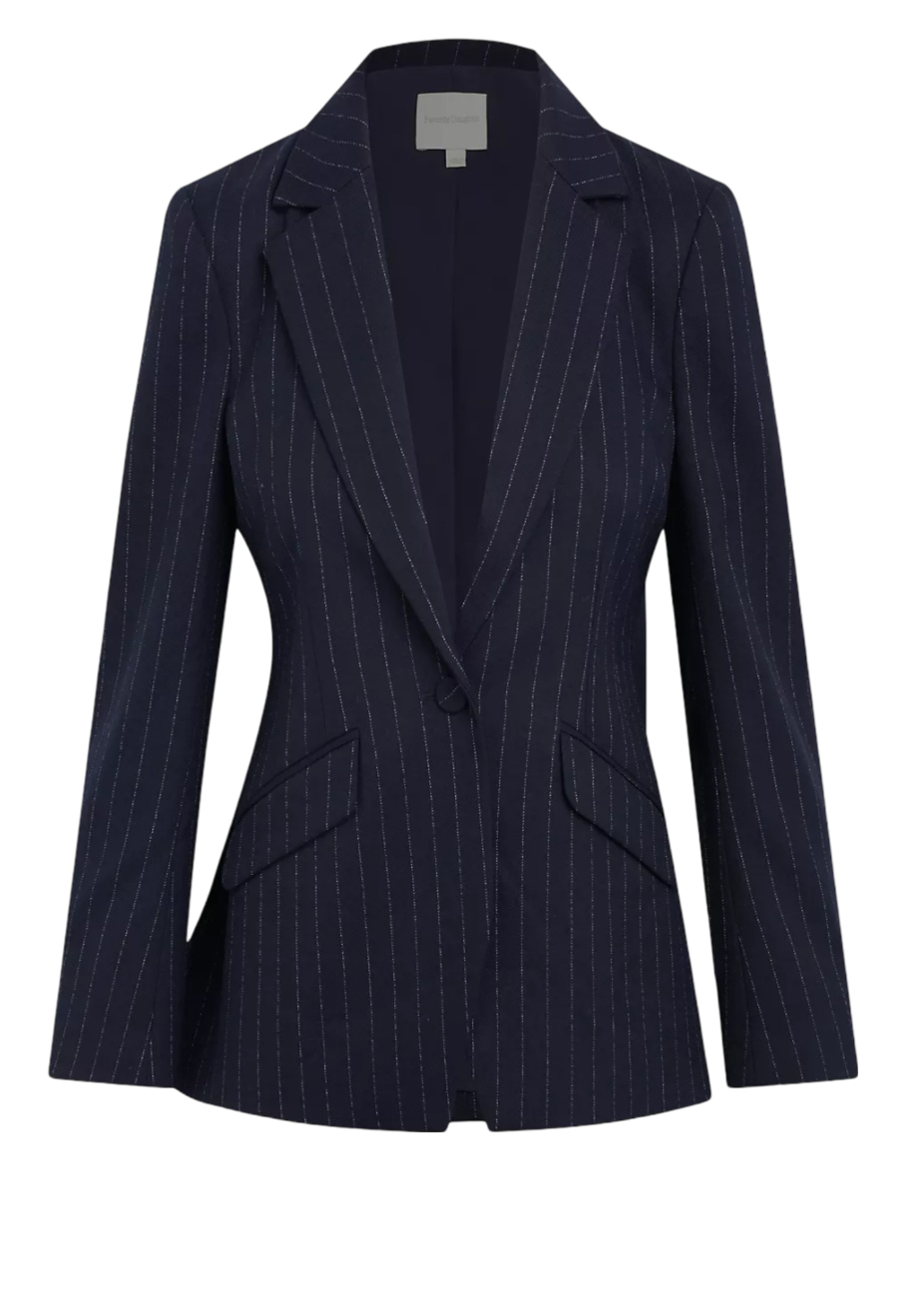 Favorite Daughter The Favorite Pinstriped Blazer