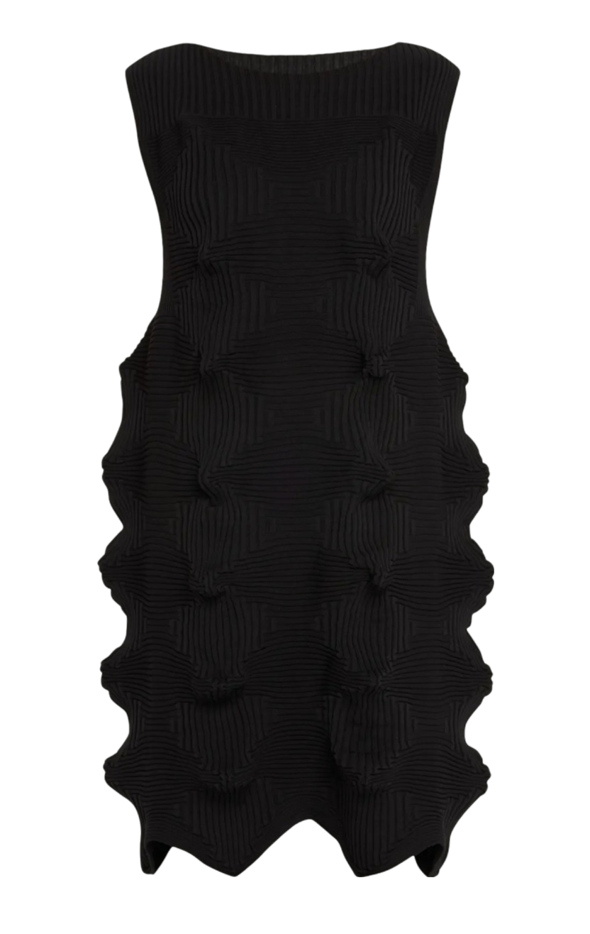 ISSEY MIYAKE Linkage 3-D Knit Dress