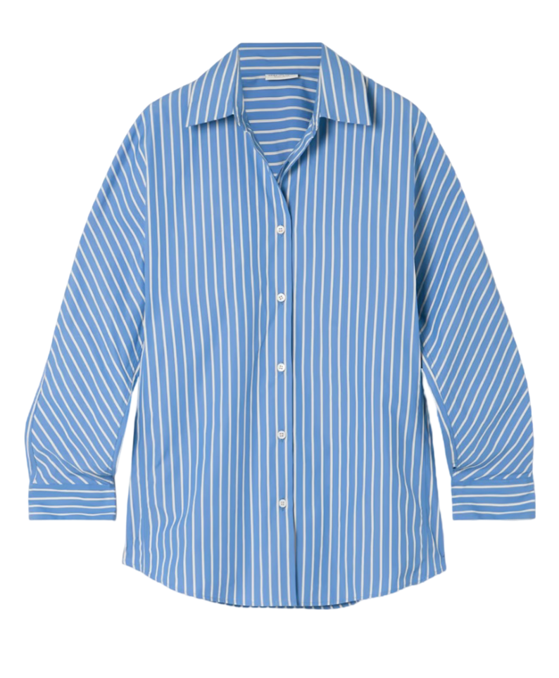 DRIES VAN NOTEN Striped cotton shirt