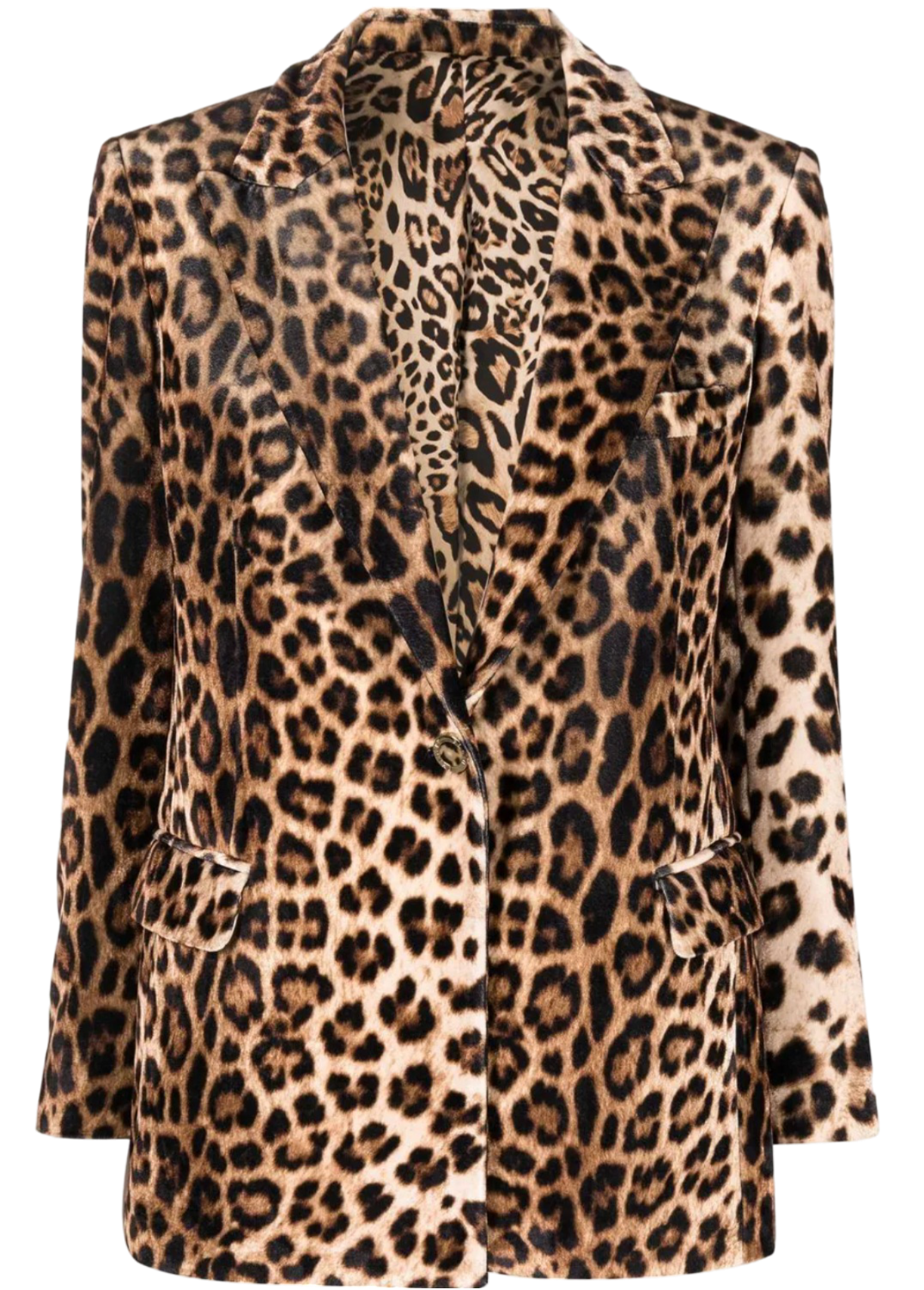 Philipp Plein leopard-print blazer