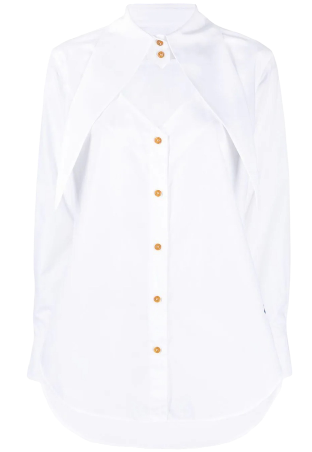 Vivienne Westwood deconstructed button-up shirt